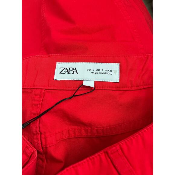 NWT ASYMMETRIC RED SKIRT - Picture 7 of 8